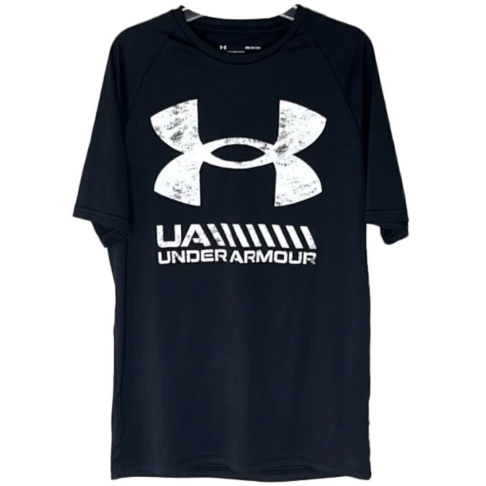 ❤️ UNDER ARMOUR Boys Graphic T-shirt Size S